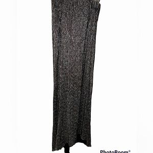 bcbg generation sparkly maxi skirt brown NWT
